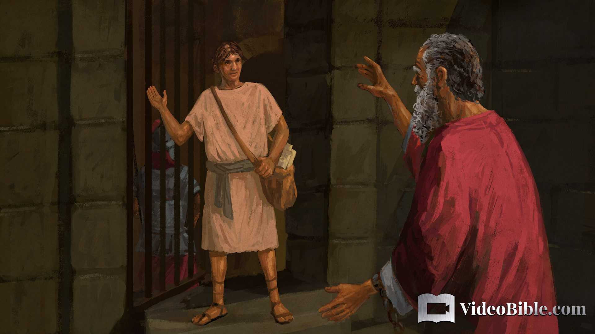 Paul sending Onesimus the slave back to Philemon